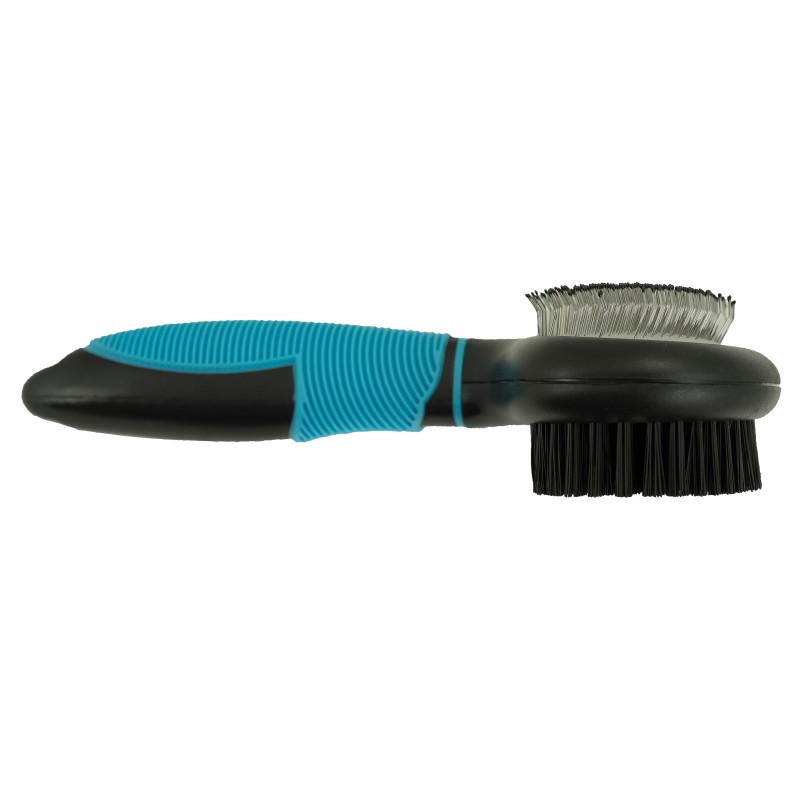 DOG BARBER BROSSE 2 EN 1 CARDE