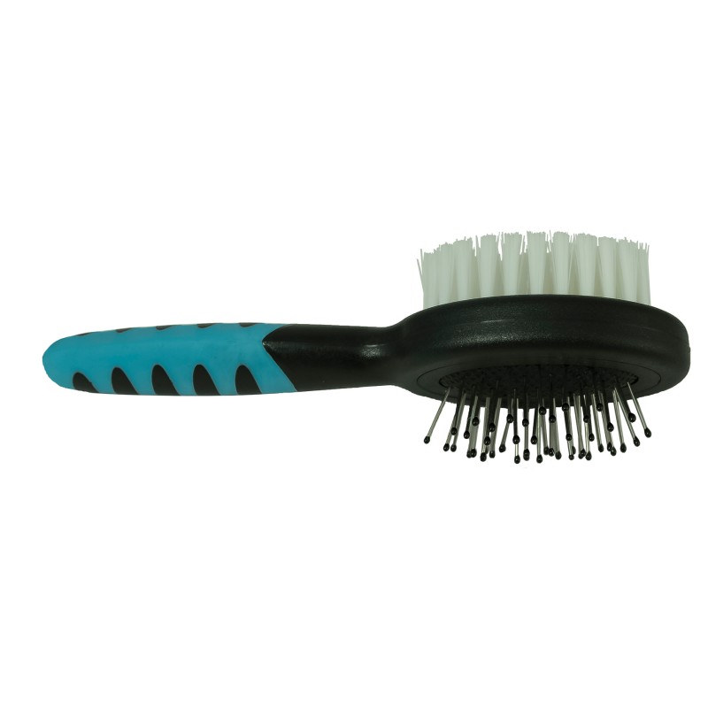 DOG BARBER MINI DOUBLE BROSSE PETITS ANIMAUX DE COMPAGNIE