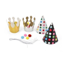 PARTY SET CAPPELLINI 6pcs UMV 3 unità