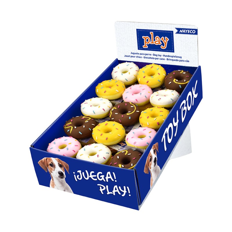 BOÎTE À JOUETS DOGGING'G DONUTS 30 pcs