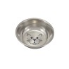 CIOTOLA PER CIBO ACCIAIO INOX HAPPY CAT