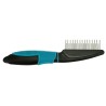 DOG BARBER SHEDDING COMB W/29 ROTATING TEETH