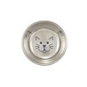 CIOTOLA PER CIBO ACCIAIO INOX HAPPY CAT