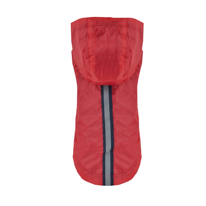 IMPERMÉABLE RÉFLÉCHISSANT ROUGE