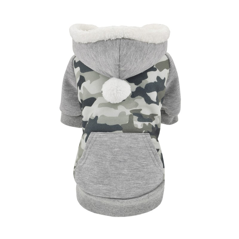 PULLOVER MIT KAPUZE CAMOUFLAGE