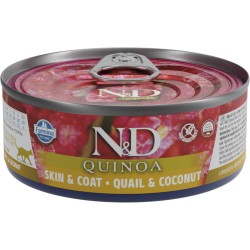 ND CAT QUINOA SKINCOAT CODORNIZ Y COCO 80GR