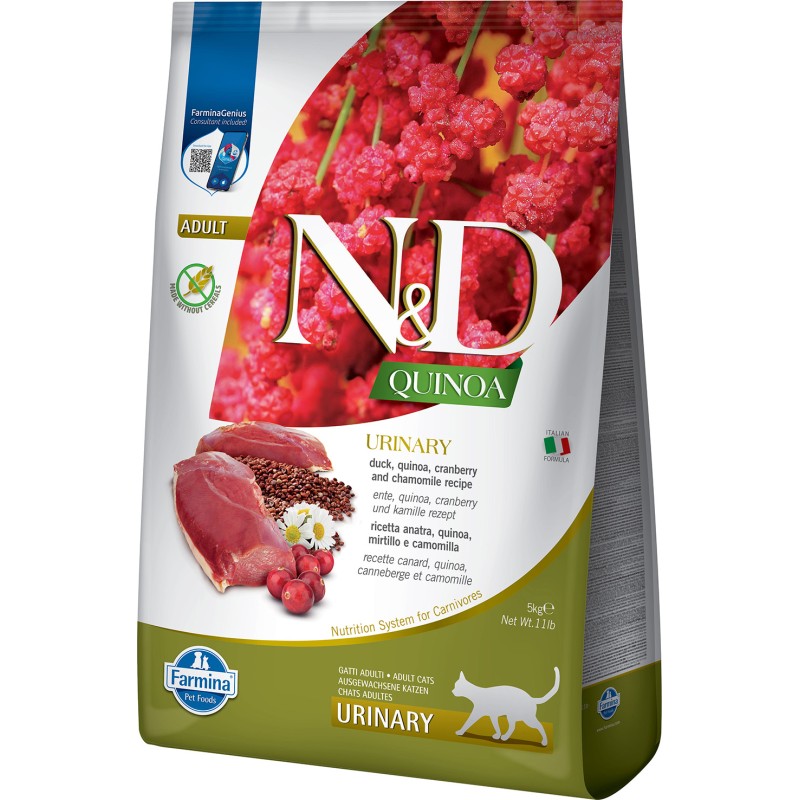 ND CAT QUINOA URINARY ADULT 5KG