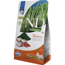 ND DOG SPIRULINA ARENQUE ADULT MINI 2 KG