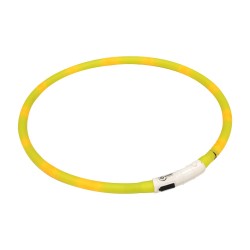 COLLAR LED CON USB AMARILLO