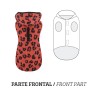 CHAQUETA CON CAPUCHA RED LEOPARD