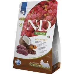 ND DOG QUINOA SKIN  COAT VENADO COCO ADULT MINI 25KG