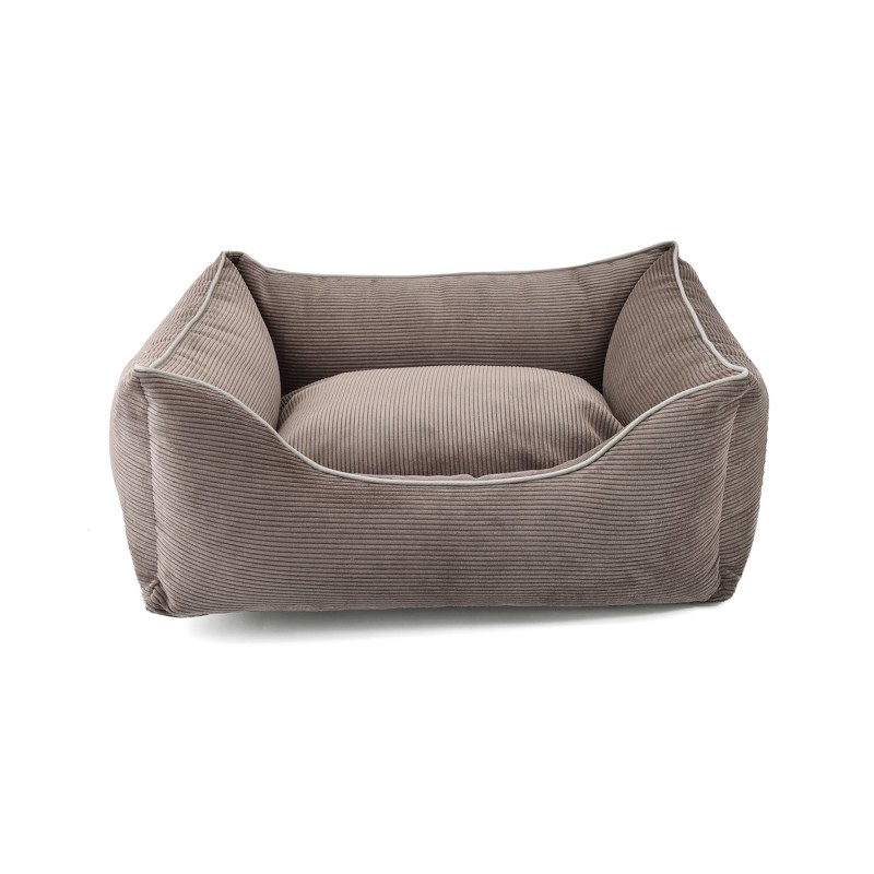 TAUPE BEECH CRIB