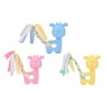 MINI TPR GIRAFE 9 cm QMC 3 pcs